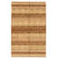 Tapis floral floral noué à la main brun