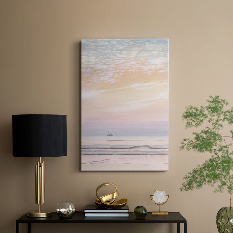 Crystal Shores I -Galerie enveloppée Cavas, H 18 po x l 12 po