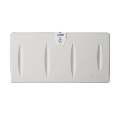 Safetycraft Wall Mounted Baby Changing Station Horizontal -  Foundations, 100-EH-SC