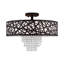 Plafonnier semi-encastré 4 lumières 18 po Feltman-22375465