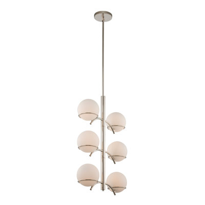Luminaire suspendu en grappe 6 lumières Everett