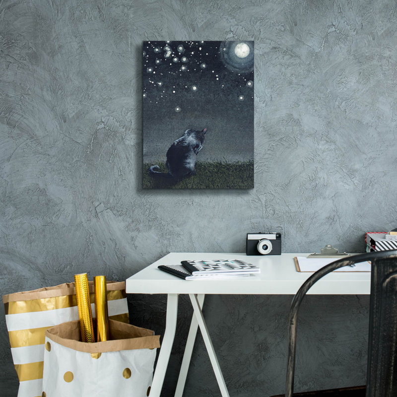 "Bain de lune" par Maggie Vandewalle, H 16 po x l 12 po x P 0,75 po
