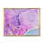 Toile à cadre flottant doré