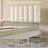 Damerius Cloud Padded Teddy Fabric Upholstered Headboard with High-Density Foam, No Drill Installation, Fits 8-14 Inch Mattresses-275523189-275174041