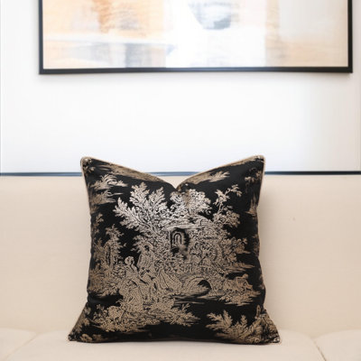 Velvet Throw Pillow Cover