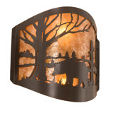 Eure 2 - Light Flush Mounted Sconce