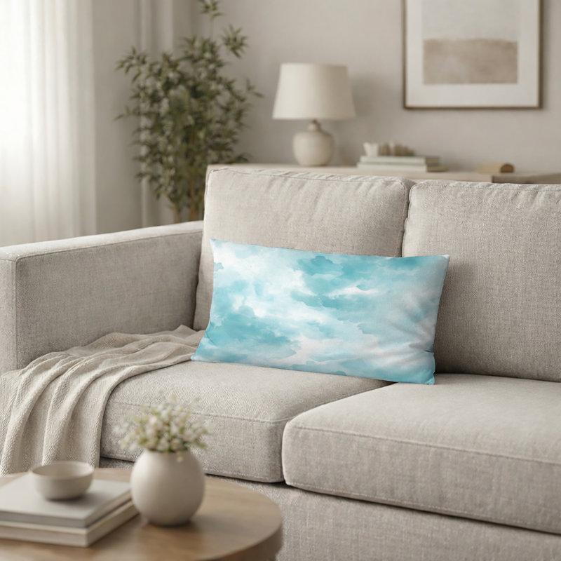 Coussin Abstract, H 12 po x l 20 po