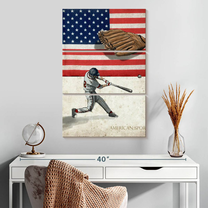 Baseball américain Sireci, H 32 po x l 20 po