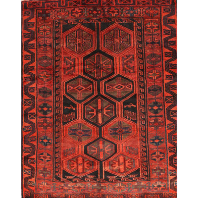 Tapis sud-ouest Mehroon / noir / crème