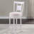 Ardingly Swivel Upholstered Counter Stool with Solid Wood Frame-787056515