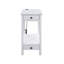 Table d'appoint polyvalente en bois avec USB et plusieurs options de rangement
