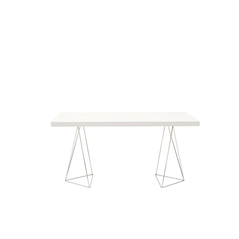 Table de salle à manger FurgUSON, Blanc pur, H 30 po x L 71 po x l 35 po