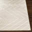 Tapis gris / ivoire en laine tissée à la main Acsa Southwestern-61591782