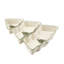 Spode Christmas Tree 3 Pc Dip Bowl Set