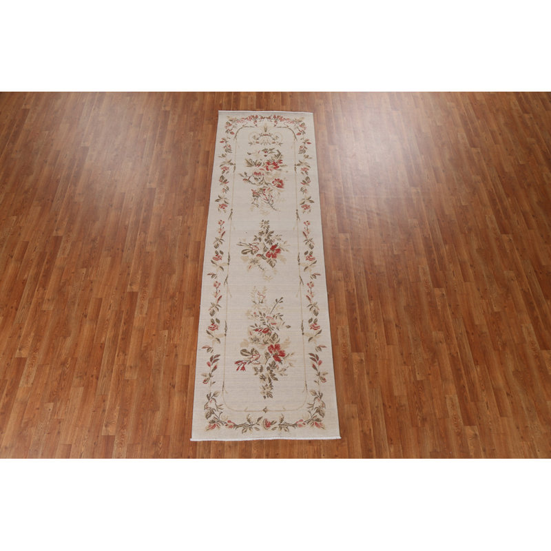 Wool Floral Indoor Rug