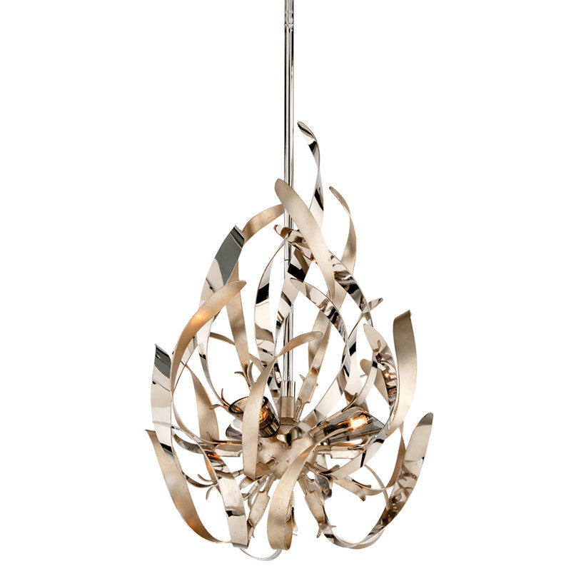 Graffiti 3-Light Unique / Statement Geometric Chandelier
