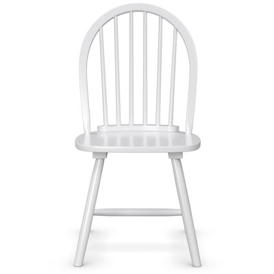Abyade 18'' H Solid Wood Side Chair