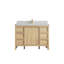 Chêne Elizabeth X P 22 po D Meuble-lavabo simple avec 2 po-109589250