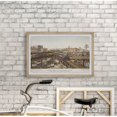 " Train in the City " Print