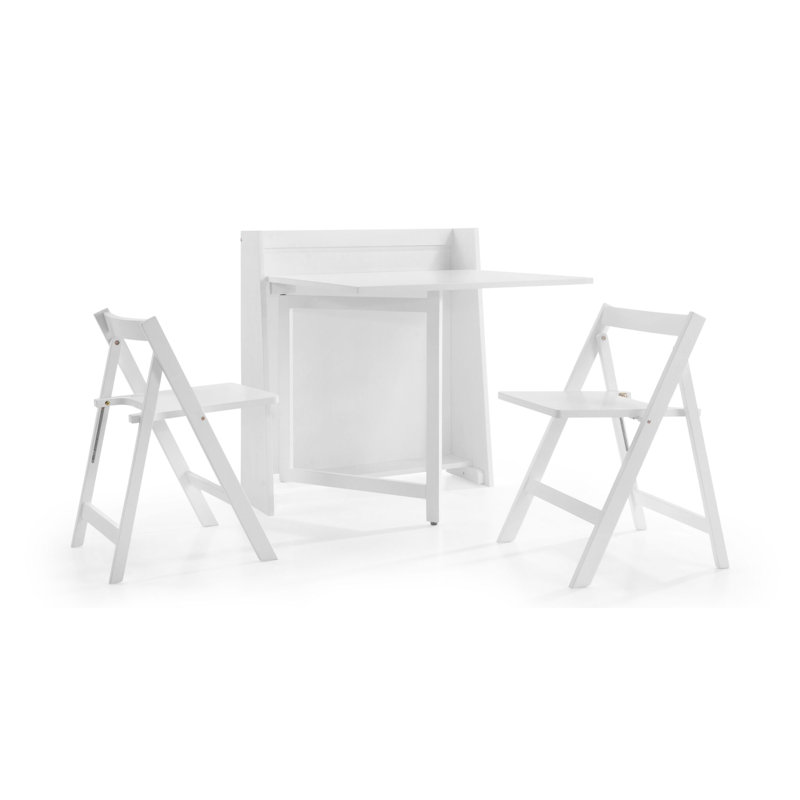 Baxley 2 - Person Dining Set, White