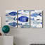 " Fish Parade II " 3 - Pieces-1013338863