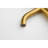 Brushed Gold Single Handle Bathroom Sink Faucet, Deck Mounted, Stainless Steel, 1 Hole Or 3 Holes, Vanity Easy Installation Procedure Modern Rv Mount Hole, Handle, Steel Vanity, Speedy Method-121628805