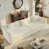 Beige&White Velvet sélectionné