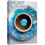 Coffee " Enjoy Summer Cup Of Coffee On Blue Plate Modern Home Art "-98161411