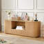 Meuble télé, buffet arrondi, meuble de rangement, console de télévision Wavy-688235032