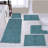 Multiple 100% Cotton Floral Design Bath Rugs (Set of 5)-290613938