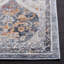 Tapis gris et beige à motif géométrique-143984127