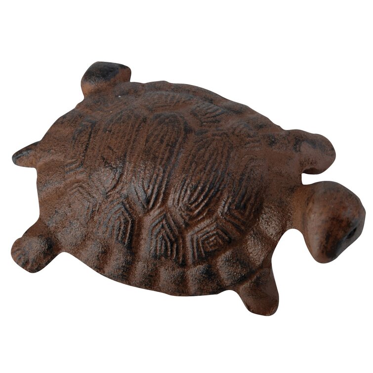 Dakota Fields Cast Iron Turtle (Small) & Reviews | Wayfair.co.uk