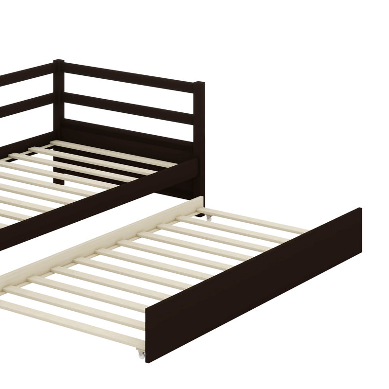 Daizie Pendlebury Daybed with Trundle, Espresso
