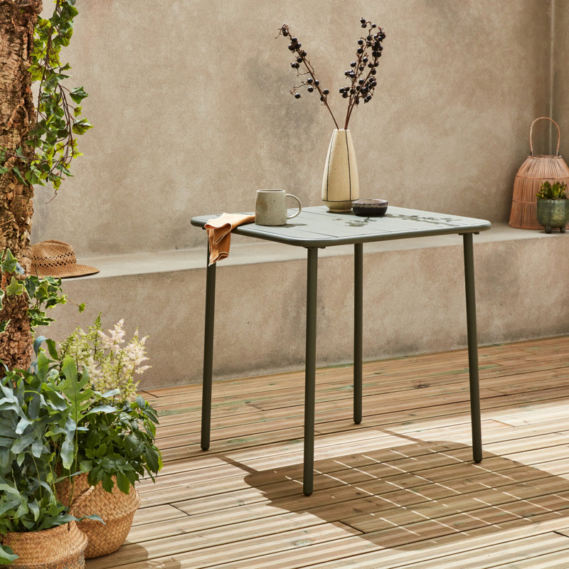 Pyrros Metal Dining Table, Savana