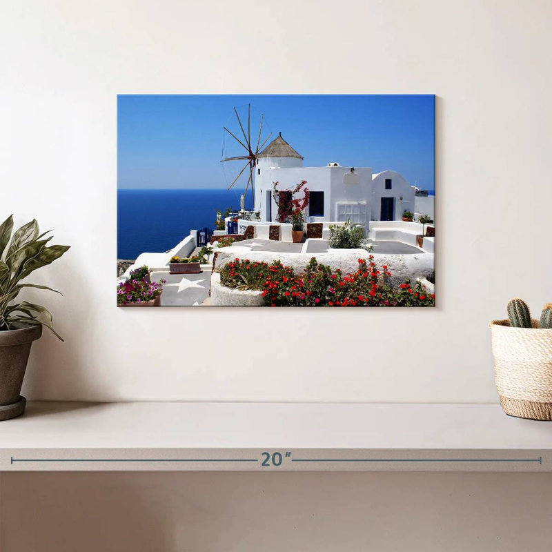Maison de repos Gillard Santorini, H 8 po x l 12 po