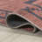 Ilsetraud Langford Moroccan Machine Woven Polypropylene Area Rug in Red/Black-444556588