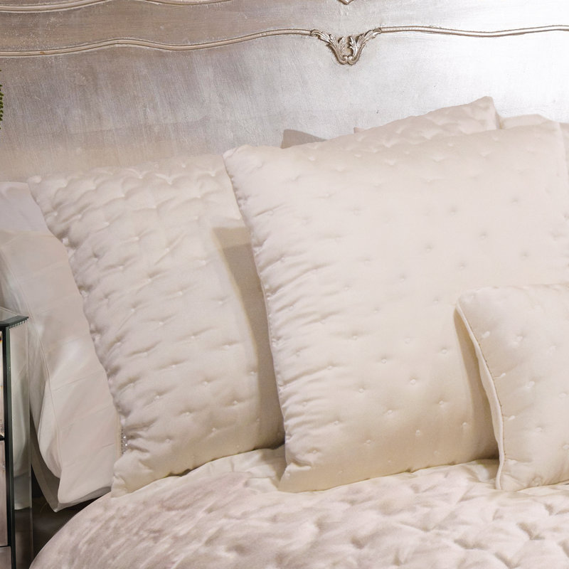 Taie décorative matelassée Donna, Standard