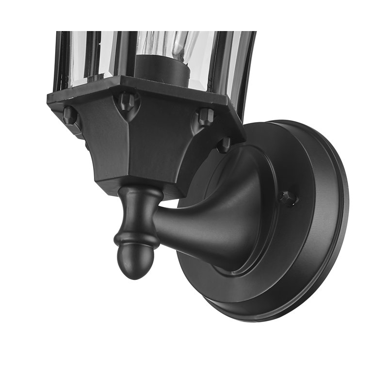 Francesca Lane Wall Light, Matte Black