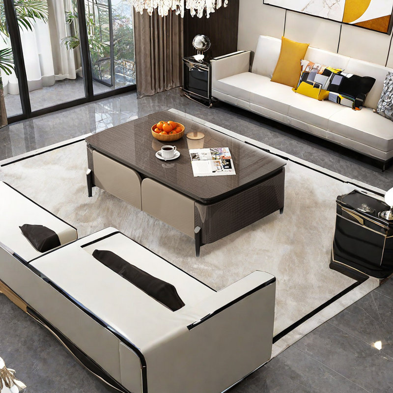 Pupo Solid Wood Coffee Table