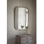 Melendy Metal Flat Wall Mirror