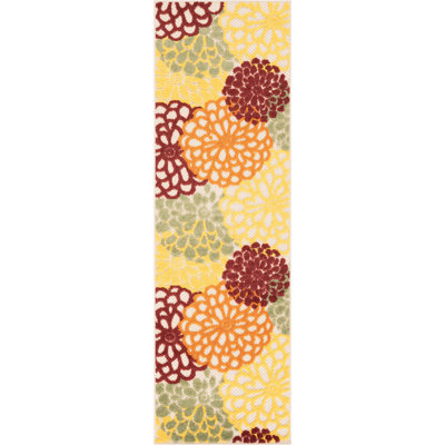 Shameekia Water Resistant Indoor Outdoor Rugs for Patios, Deck, Porch or Entryway