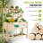 Wood Elevated Planter with Trellis