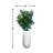 Organic Modern Olive Tree in Fiberstone Planter
