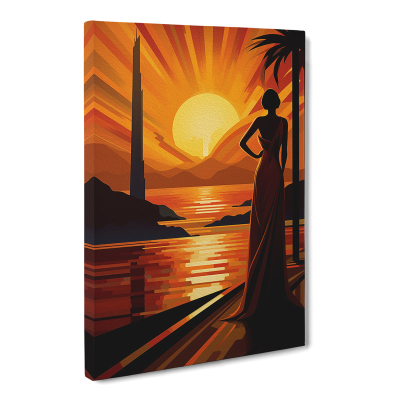Sunset - No Frame Print, 50cm H x 35cm W x 3cm D