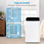 14000 BTU Portable Air Conditioner with Cooling, Dehumidifying & Fan for Home & Office