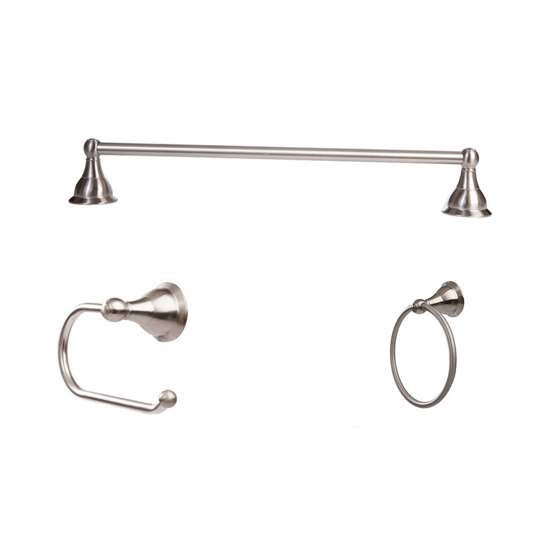 Mekhi 3 - Piece Bathroom Hardware Set