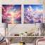 Kawaii Landscape Clouds - Clouds Square Collage, ensemble de 2-372516228-372516233