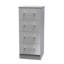 Talhaa 4 Drawer Bedside Cabinet (Ready Assembled)-627826712
