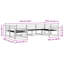 325cm Wide Patio Sectional