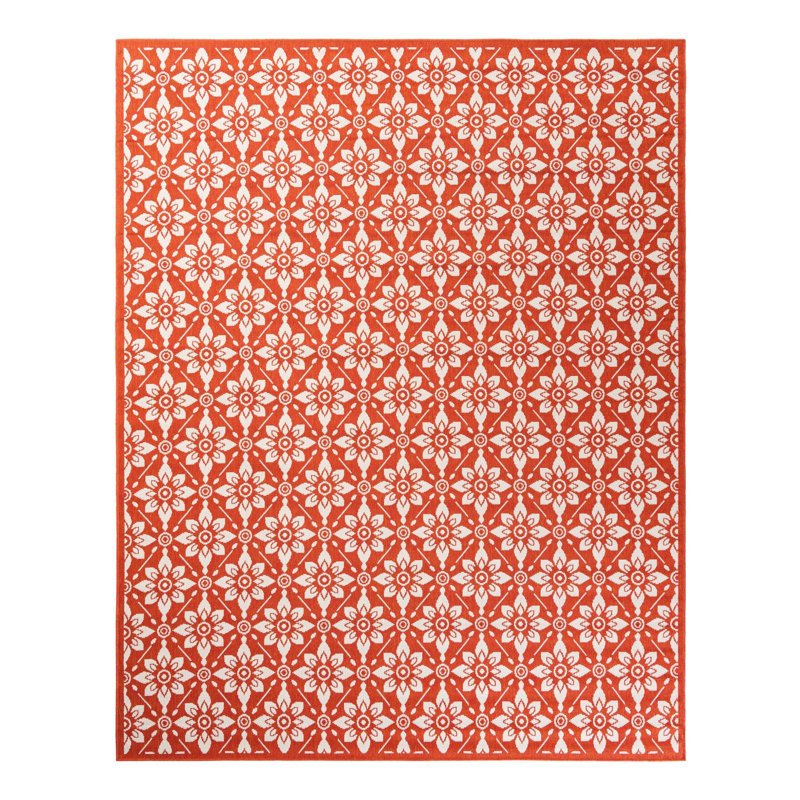 Tapis d'extérieur à treillis, Rectangle 7 pi 10 po x 10 pi